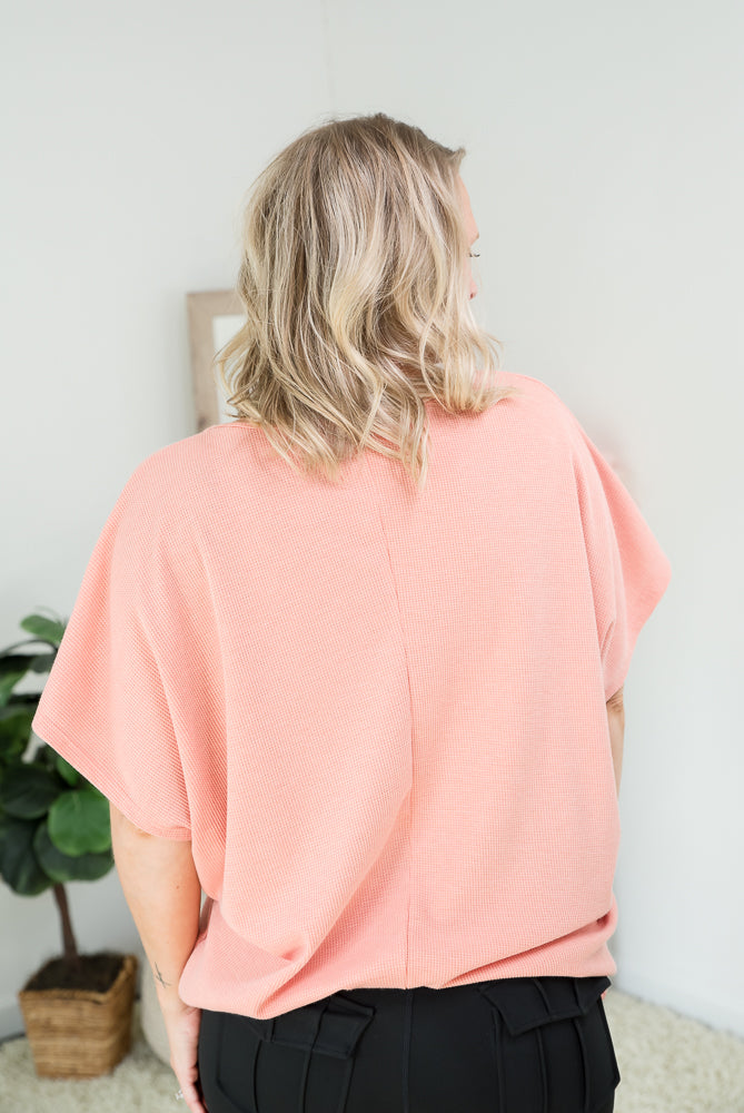 State of Mind Top in Apricot