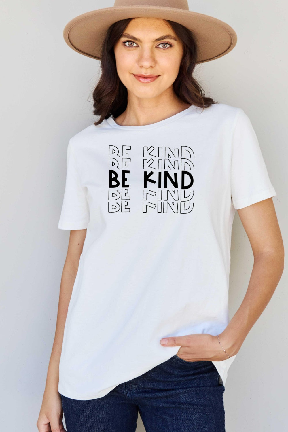 Simply Love Full Size BE KIND Graphic T-Shirt