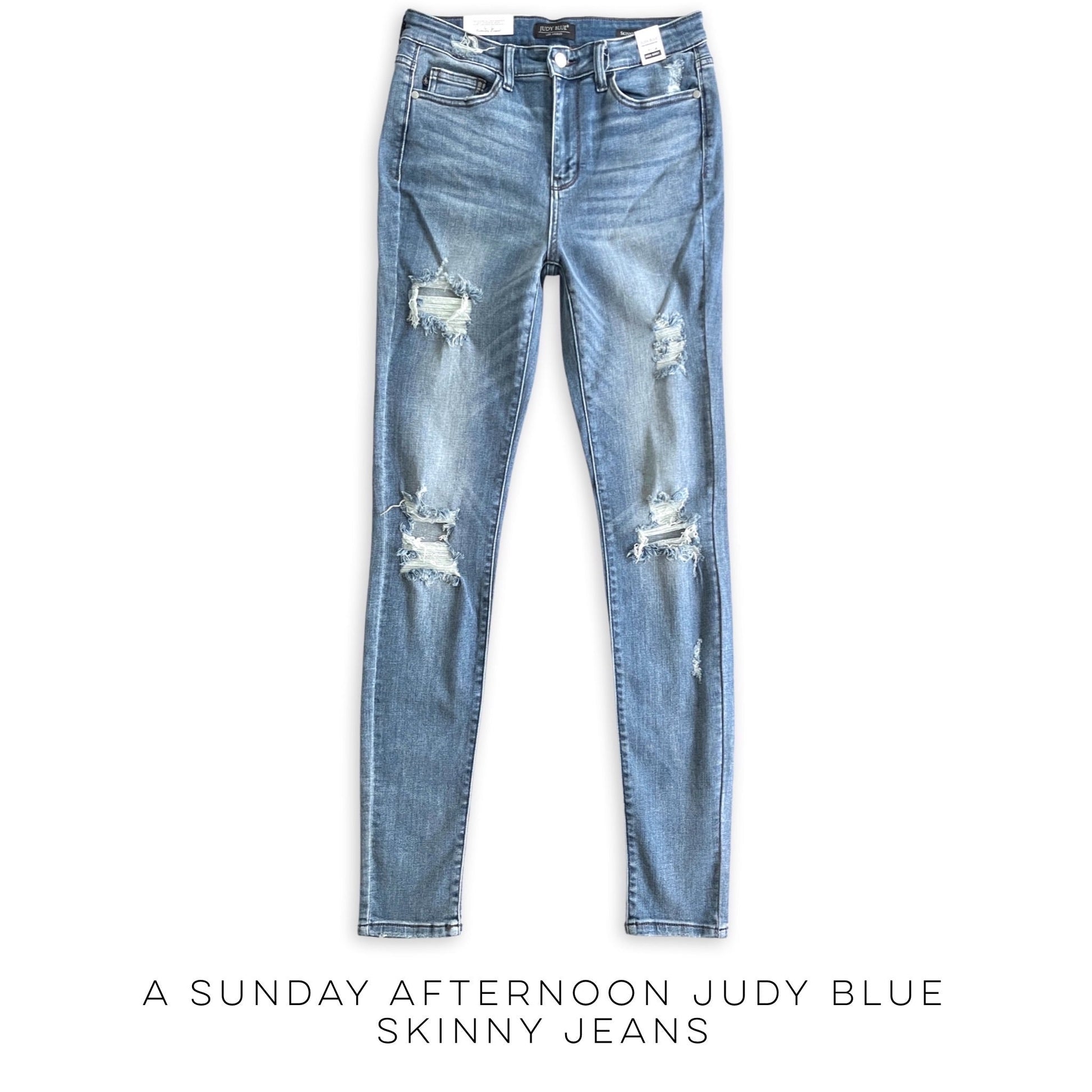 A Sunday Afternoon Judy Blue Skinny Jeans